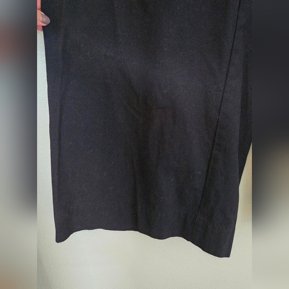 Who What Wear Black Wide Leg Trousers Size 16 - Picture 5 of 6